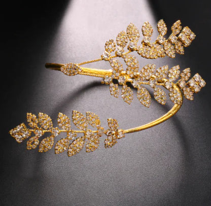 Celestial Leaf Cuff by TIARA